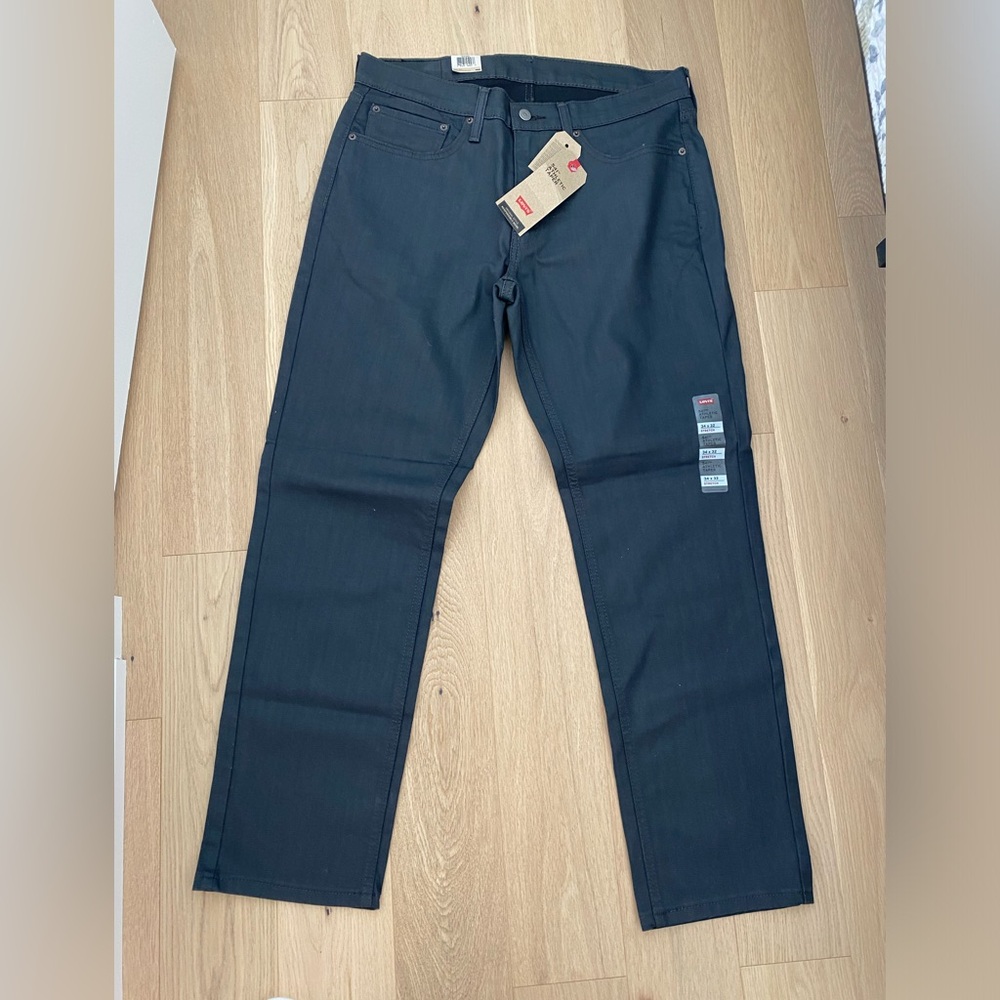 Levi's Men's Dark Blue Slim Straight Jeans